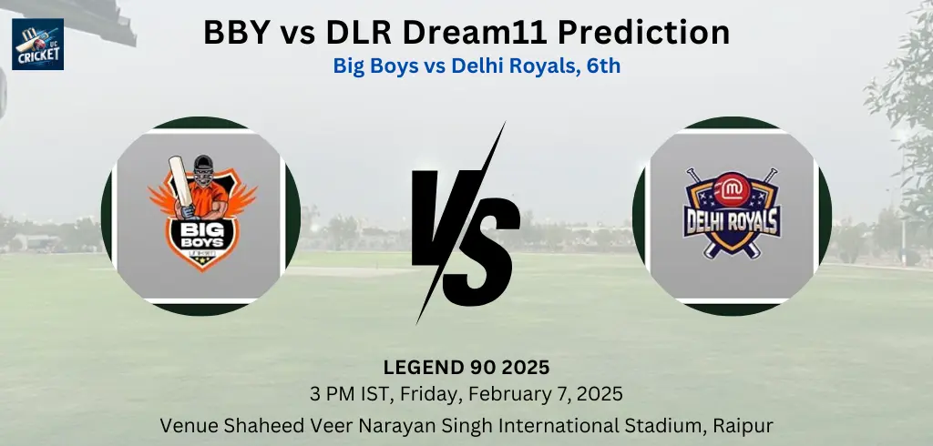 BBY vs DLR Dream11 Prediction