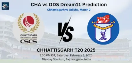 CHA vs ODS Dream11 Prediction