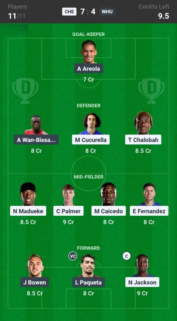 CHE vs WHU Small League Team