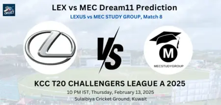 LEX vs MEC Dream11 Prediction