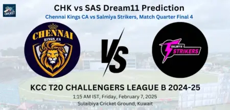 CHK vs SAS Dream11 Prediction