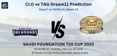 CLO vs TAG Dream11 Prediction