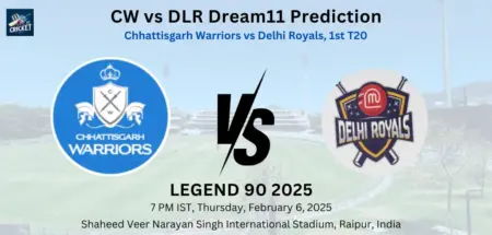 CW vs DLR Dream11 Prediction