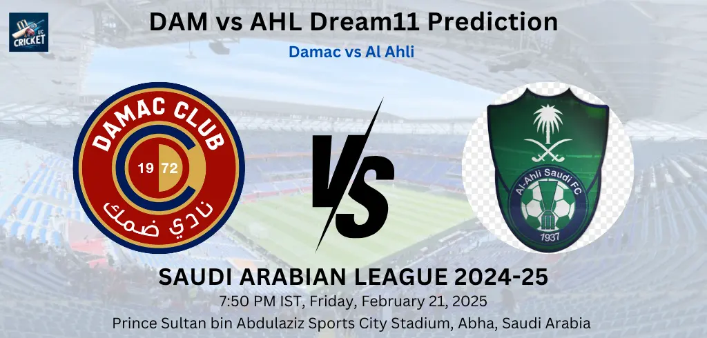 DAM vs AHL Dream11 Prediction