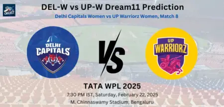 DEL-W vs UP-W Dream11 Prediction