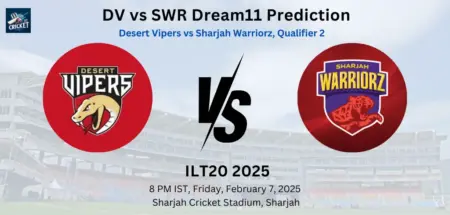 DV vs SWR Dream11 Prediction