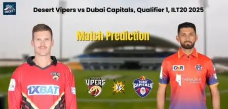 Desert Vipers vs Dubai Capitals, Match Prediction