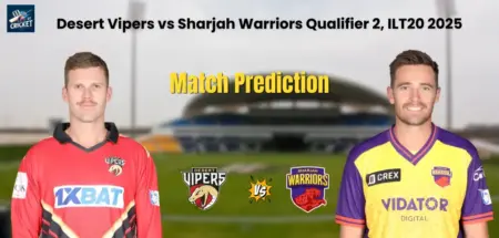 Desert Vipers vs Sharjah Warriors Match Prediction