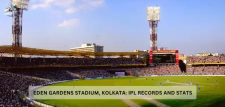 Eden Gardens Stadium, IPL Records