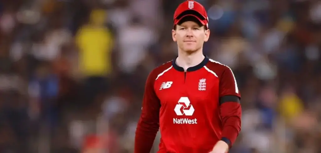 English Captain Eoin Morgan 