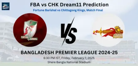 FBA vs CHK Dream11 Prediction