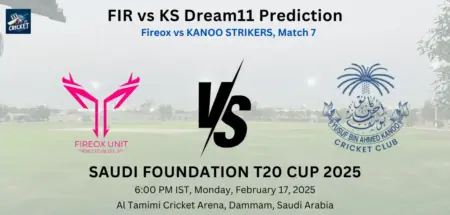 FIR vs KS Dream11 Prediction