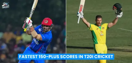 Fastest 150-plus scores in T20I cricket