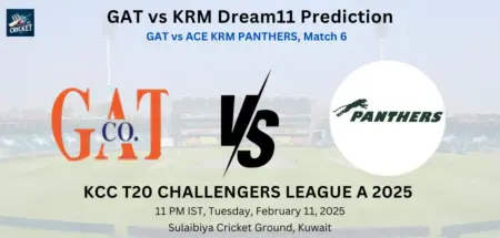 GAT vs KRM Dream11 Prediction