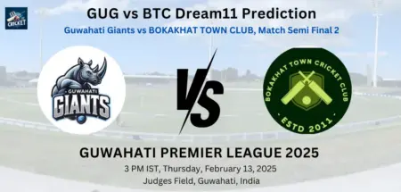 GUG vs BTC Dream11 Prediction