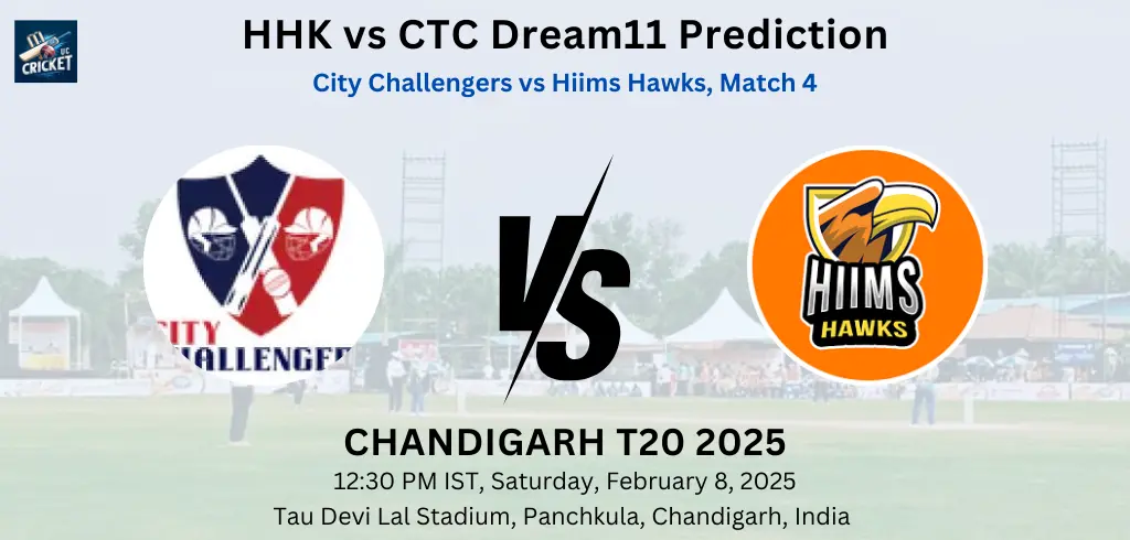 HHK vs CTC Dream11 Prediction