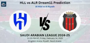 HLL vs ALR Dream11 Prediction