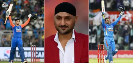 Harbhajan Singh drops a massive praise for Abhishek Sharma,Compares him with Virender Sehwag.