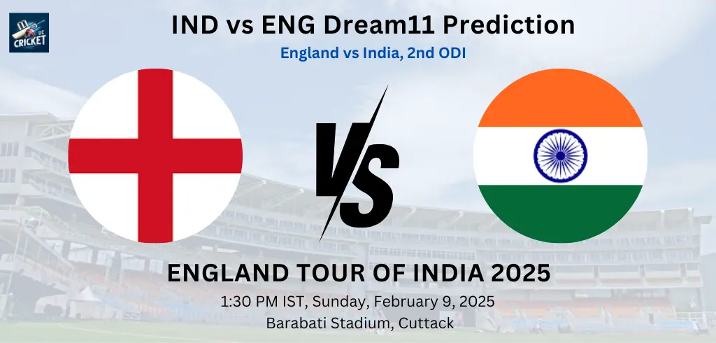 IND vs ENG Dream11 Prediction