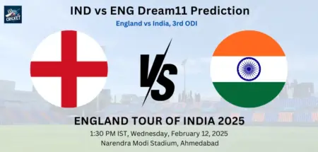 IND vs ENG Dream11 Prediction