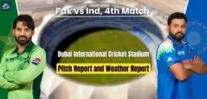 IND vs PAK, 5th Match Dubai International Cricket Stadium, Dubai Pitch Reort