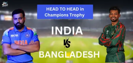 India vs Bangladesh HEAD TO HEAD in Champions Trophy