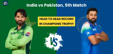 India vs Pakistan Head to Head record in Champions Trophy