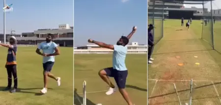 Jasprit Bumrah back in action