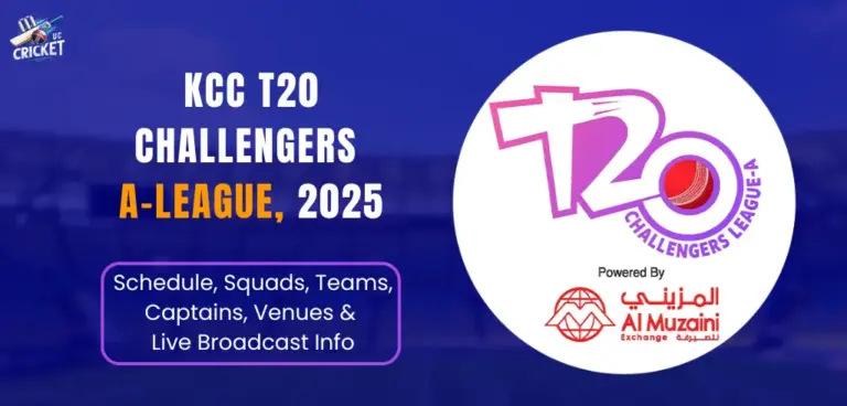 KCC T20 Challengers A League, 2025