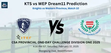 KTS vs WEP Dream11 Prediction