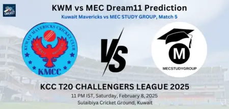 KWM vs MEC Dream11 Prediction