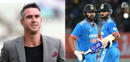 Kevin Pietersen Virat Kohli and Rohit Sharma