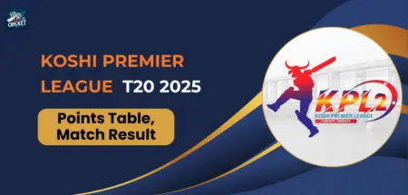 Koshi Premier League 2025 Points Table