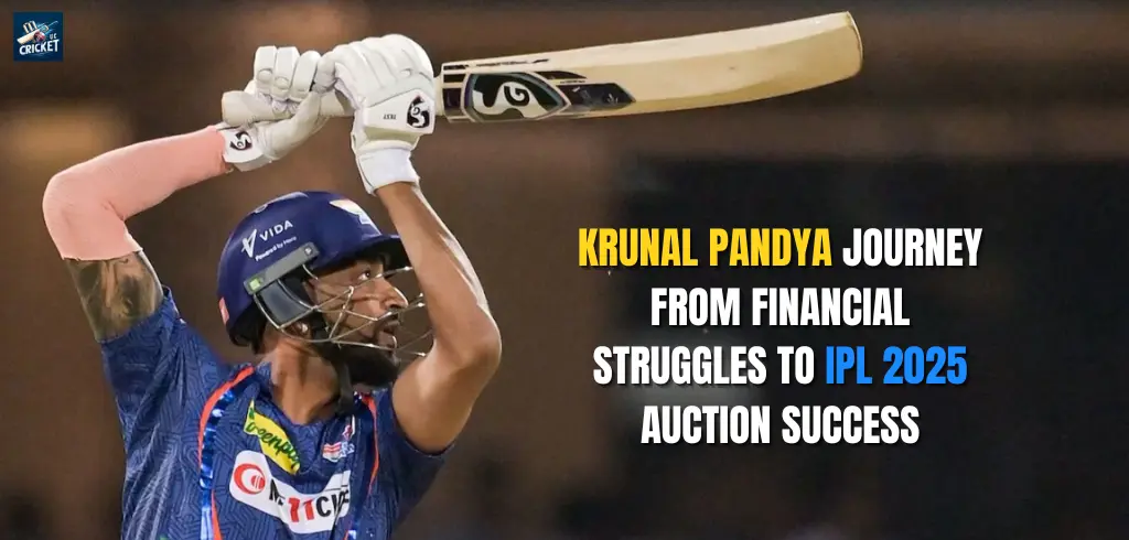 Krunal Pandya Journey