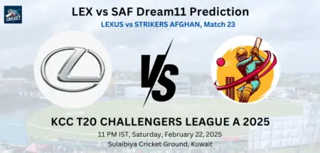 LEX vs SAF Dream11 Prediction