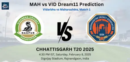 MAH vs VID Dream11 Prediction