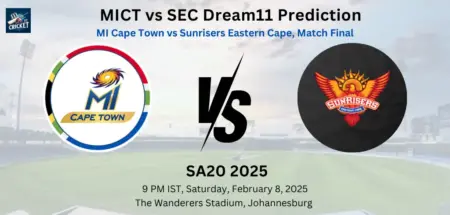 MICT vs SEC Dream11 Prediction