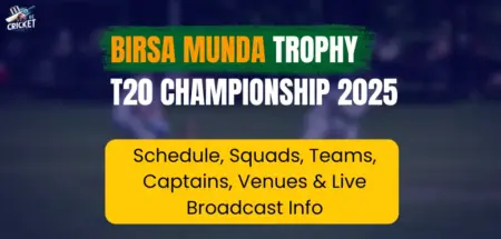 Birsa Munda Trophy T20 2025