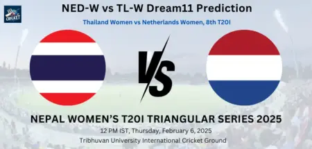 NED-W vs TL-W Dream11 Prediction