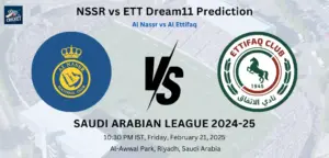 NSSR vs ETT Dream11 Prediction