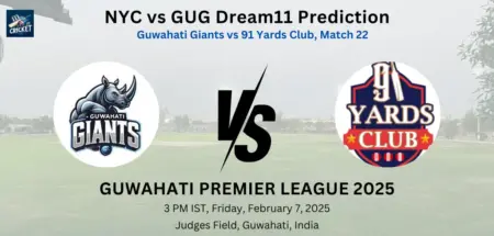 NYC vs GUG Dream11 Prediction