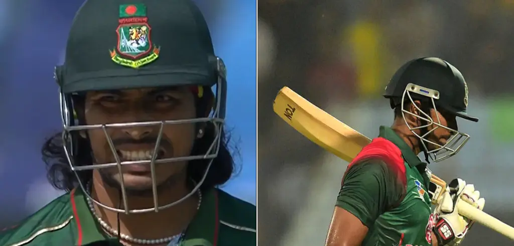 Najmul Hossain Shanto & Soumya Sarkar Dismissed