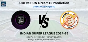 ODI vs PUN Dream11 Prediction