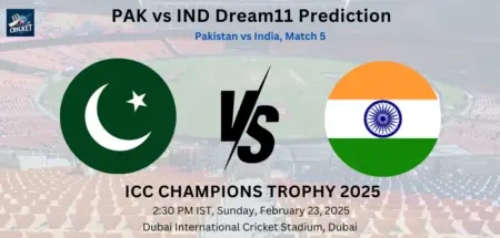 PAK vs IND Dream11 Prediction