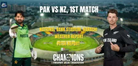 PAK vs NZ Match Pitch Report