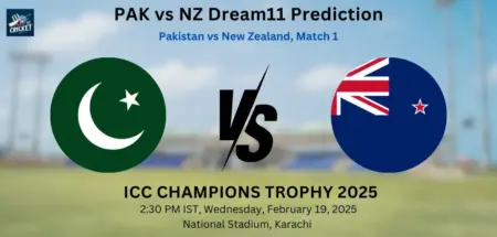 PAK vs NZ Dream11 Prediction