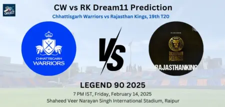 CW vs RK Dream11 Prediction