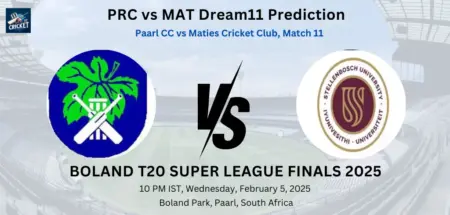 PRC vs MAT Dream11 Prediction