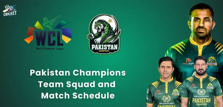 Pakistan WCL 2025 Team Players list