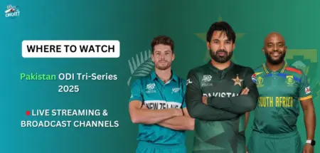 Pakistan ODI Tri-Series 2025 Live Streaming